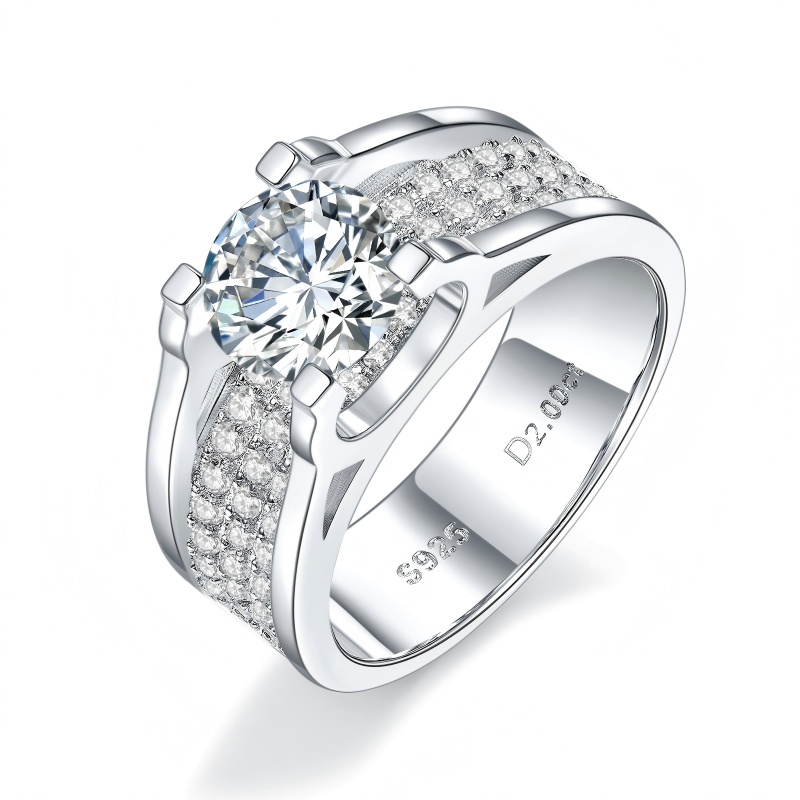 Moissanite Ring · 68